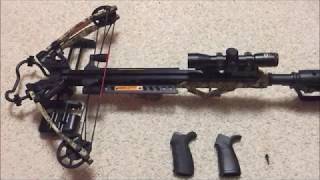 OldGuyDIY Bear X Karnage Apocalypse 370 Crossbow Cross Bow AR Pistol Grip Replace Mod DIY Stock Mod