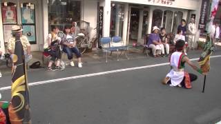 【羅り瑠れ櫓連】えひめYOSAKOI祭り(8)　2015.08.23  常磐町演舞場