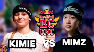 Kimie vs Mimz | Top 16 | RedBull BC One World Finals 2024 Brazil