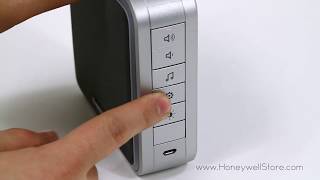 How To Pair a Honeywell Wireless Door Chime and Motion Detector (3, 5, and 9 Series)