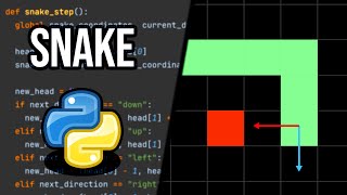 How to create a Simple Snake Game | Python | Tutorial | Project | TKinter