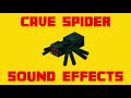 minecraft cave spider sound effects all cave spider sfx for editing