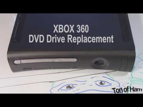 Xbox 360 Tutorial: How to Replace DVD Drive Part 1 Xbox 360 Tutorial: How to Replace DVD Drive Part 1