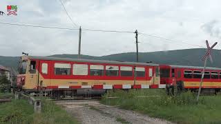 Vasúti átjáró Bódvaszilas #1 (H) - 23.8.2021 / Železniční přejezd / Hungarian railroad crossing