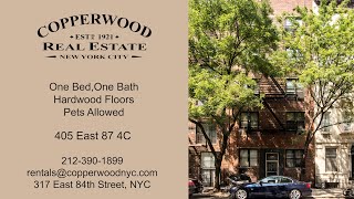 405 E 87 Apt 4C