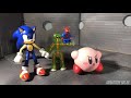 kirby s christmas clash stopmotion animation