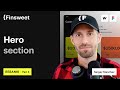 Part 3 | Hero section - Recreating Sergey’s RDL winner design in Webflow