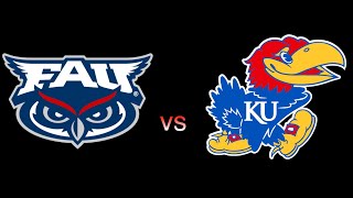 FAU vs KANSAS Softball