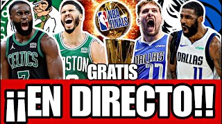 🚨 ¡¡GRATIS!! 😱 DALLAS MAVERICKS vs BOSTON CELTICS FINALES NBA JUEGO 3 🔥 NBA EN VIVO