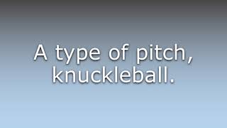What does Flutterball mean?