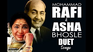 Mohammad Rafi & Asha Bhosle Romantic Hindi Songs | Top 50 Mohammed Rafi & Asha Bhosle Duet Songs