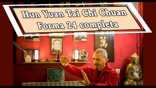 Tai Chi: forma completa del Hunyuan 24, movimientos y aplicaciones