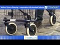 mobility world ltd uk trionic walker syncro steering comparison with standard rollator