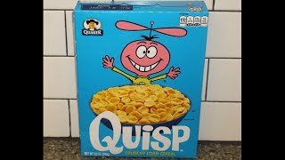 Quaker Quisp Crunchy Corn Cereal Review