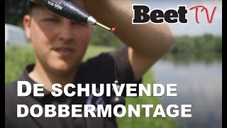 Dobbervissen met de schuivende montage en werphengel  |  Beet