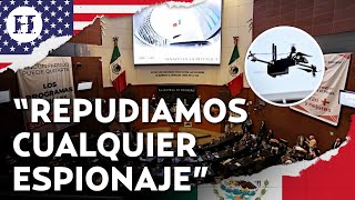 ¡Temen injerencia! Senado pide a Sedena informe sobre vuelos de drones de EU en México