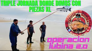 Triple jornada Surfcasting donde dimos con los reyes del invierno por partida doble 🤗🎣🐟🐟