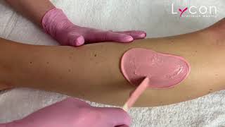 Waxing with Lycon’s Rosette Hot Wax