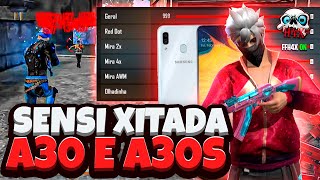 MELHOR SENSIBILIDADE E DPI PARA GALAXY A30, A30s NOVA ATUALIZAÇÃO FREE FIRE 🔥