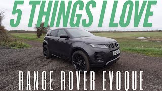 5 THINGS I LOVE ABOUT THE RANGE ROVER EVOQUE REVIEW! THE MOST COMPLETE COMPACT SUV YOU CAN BUY?!