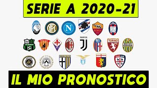 SERIE A 2020/2021 ► IL MIO PRONOSTICO...!