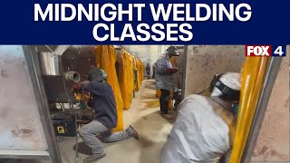 Midnight welding classes now being offered at North Texas trade school