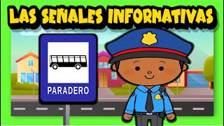 Las señales de tránsito informativas 🚧🚚🚦