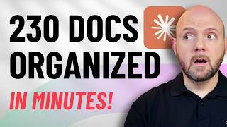 FINALLY! AI-assisted Document Organization with Claude Cowork