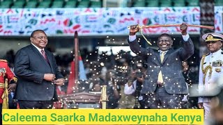 Khudbadii Uu Jeediyay Madaxweynaha Cusub Kenya William Ruto