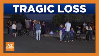 Family and friends hold vigil for victims of Buckeye shooting