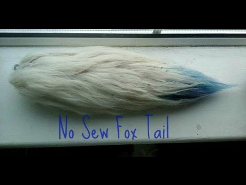 Easy No Sew Foxtail DIY Easy No Sew Foxtail DIY