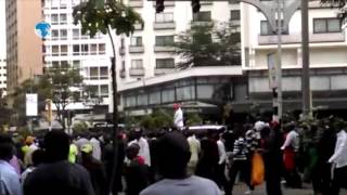 Raila leads anti-IEBC protests in Nairobi streets