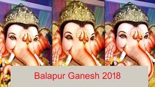 Balapur Lord ganesh 2018 - Blinking eyes