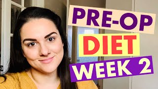 Pre-Op Liquid Diet Week 2 + What I Bought for Surgery ***VSG***