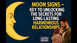 Moon Signs - Key to Unlocking the Secrets for Long Lasting Harmonious Relationships.!