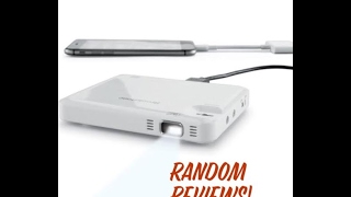 Brookstone Pocket Projector Review