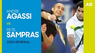 Andre Agassi vs Pete Sampras in a five-set classic! | Australian Open 2000 Semifinal