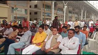 RRTM MARKET SURAT ME SABHI GONDA UP WALO KA SANYUKT BHANDARA AUR RAM KATHA