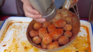 A collection of Chinese street food and western food