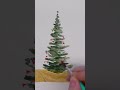 A 60 Second Watercolour Lesson. A Christmas Tree