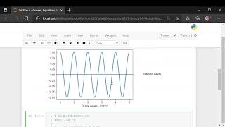 Data Visualization using matplotlib - Section 4: Curves , Equations, Annotation, ScientificNotations