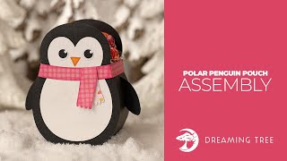 SVG File - Polar Penguin Pouch - Assembly Tutorial