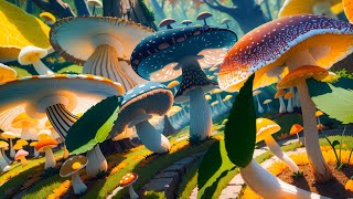 Nexxus 604 - Mushroomland - Psychedelic trance mix • (4K AI animated music video)