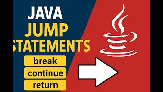 🚀 Master Java Jump Statements in Minutes! | break, continue & return Explained with Examples 💡