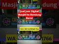 WA 081229868766 | Jual Jam Digital Masjid ke Bandung Barat  #arabic #travel #history