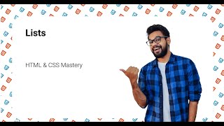Lists | HTML & CSS Mastery | Full Stack Development โ Module 1