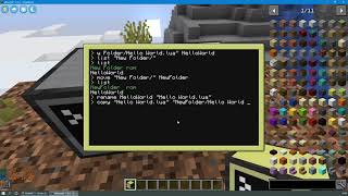 ComputerCraft Lua 1-2 » Fundamentals » How To Use a Computer Part 2 - File System