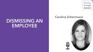 Dismissing an employee - Caroline Scherrmann