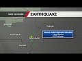 Seven earthquakes shake areas around New Madrid fault line