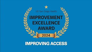 Improving Access | Improvement Excellence Awards 2024